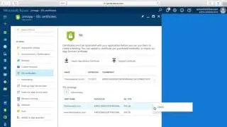 Azure App Services - Create SSL Binding