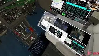X Plane 12.0.9r5 VR  Bigscreen Beyond Index controllers KERI - CYUL Aerobask Epic E1000