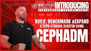 Build, Benchmark and Expand a Ceph Storage Cluster using CephADM: Part 1