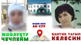 КЫЗ: МЕКТЕПТЕН АЙДАП ЖИБЕРСЕДА ЖООЛУКТУ ЧЕЧПЕЙМ / КЫСЫМ ЭМИ АК СУУДА. ДИРЕКТОР АЙНУРА ДАЛБАЕВА