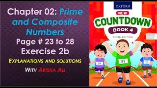 What are Prime and Composite Numbers || Oxford Countdown 3rd edition || Class #4