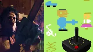 Texas Chainsaw Massacre ATARI 2600 Retro Reseña Review Español Latino