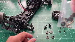 RDX ASL front axle set for RWD Drift