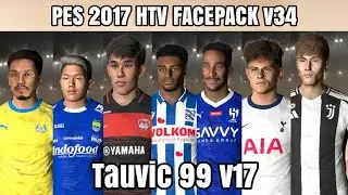 PES 2017 HTV FACEPACK MINI v34 Tauvic99 v17