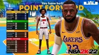 BEST ISO BUILD in NBA 2k22 Current Gen | BEST POINT FORWARD