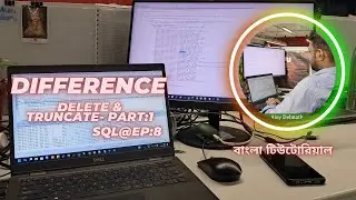 Difference Between Delete and Truncate.Part:1-SQL-Ep:8 🔥 