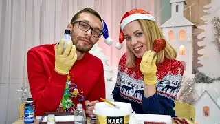 Школа Деда мороза  Поделки из лампочки
