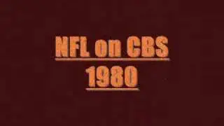 NFL on CBS theme *1980*