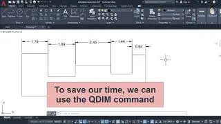 Save time in AutoCAD by using Quick Dimensions