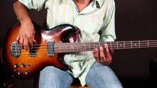 Easy Bass Lesson - Heavy Metal - Iron Maiden Style Bassline Gallop