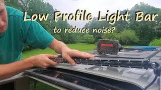 GX470 Wind Deflector Light Bar