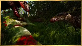 Tyrants on the Hunt - The Lost World Realism Archives || Path of Titans