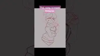 Poppy's ex girlfriend #art #drawing #oc #webtoon #timelapse #speedpaint