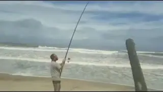 Pescaria de Praia, saiu peixe grande 😁