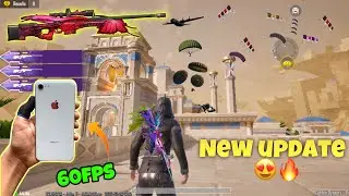 iPhone 8😍super smooth 60fps gameplay🔥/ iPhone 8 pubg test in 2025