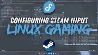Configuring my Stream Input To get ready for Steam Controller! | Fedora Linux | Live
