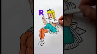 ABC Song Colouring Pages for Kids | Learn ABCD with Fun Alphabet Speed Colouring!