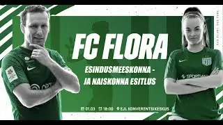 FC Flora esindusvõistkondade esitlus 2023