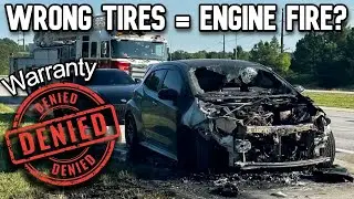 Toyota Denies Engine Fire Warranty Claim Due to Wrong Tires?