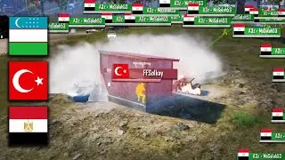 TÜRKİYE: BİZ BİTTİ DEMEDEN BİTMEZ DEDİ Pubg Mobile PMCC Türkiye Mısır Özbekistan 4. MAÇ