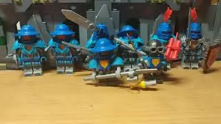 Расширенная Вселенная Lego Nexo Knights! Воины Королевства Найтон 2016 года!
