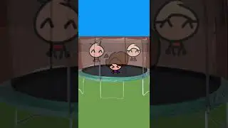 How I Broke my arm REMAKE || #injury #animation #funny #loud #2018 #kid #ouch #trampoline #fyp #dumb