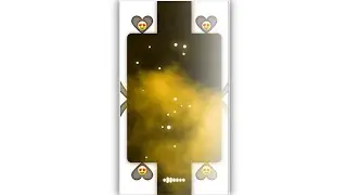 Template Video Background Full Screen | light Effect | Kinemaster Template Black Screen Status