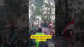 Momen demo ojol di jaksel #shorts #viral #trending #fyp