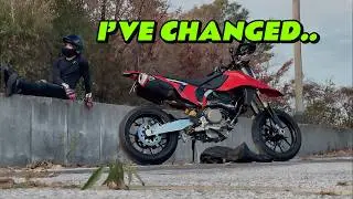 Consequences of a motorcycle crash...