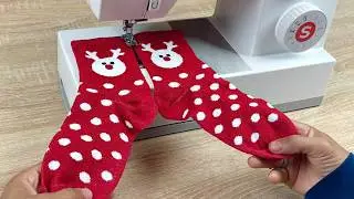 Look What I Made With Socks! Genius Sewing Idea.