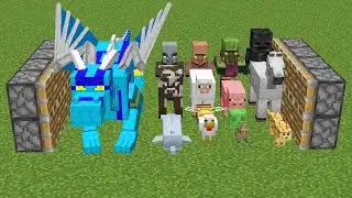 blue dragon + all animals = ???
