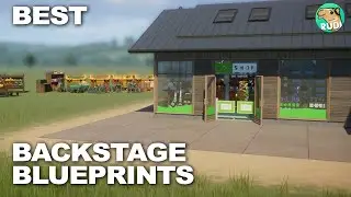 The BEST backstage Blueprints in Planet Zoo! Showcase!