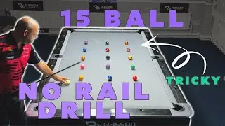 No rail 15 ball drill | Test yourself