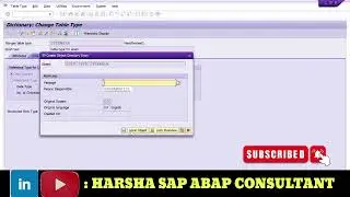 how to create table type for select options @HARSHASAPABAPCONSULTANT