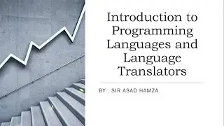 Programming language and language translators : class 9 Karachi Board