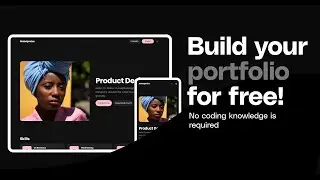 Create Your Portfolio Website For Free!