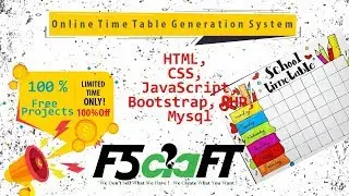 Online Time Table Generation System | Free Projects | Tamil | F5Craft - Web Development Company
