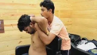 Relaxing Skin Crack Spine Crack Adjustment | Head & Body Massage By Master Of Skin Craking ASMR