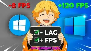 The best Windows optimization for more FPS and less lag! (in any game) 🔥🚀