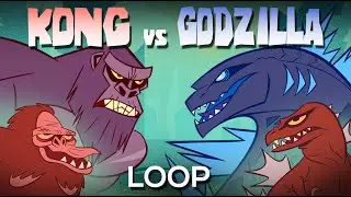 GODZILLA vs. KONG Forever and Ever and Ever (Fan Animation Loop)