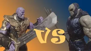Thanos VS Darksaid / Stop-Motion Fight #1
