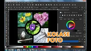 Tutorial Inkscape, Cara Mudah Membuat Kolase Foto