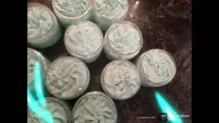 Sweet Pea Whipped Sugar scrubs