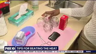 Sonoran University's Dr. Gerais discusses Natural Ways to Beat the Heat for FOX 10 News