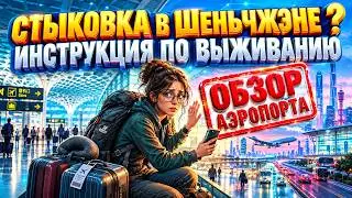 Шеньчжень. Обзор аэропорта. Длительная стыковка. Не выпустили в город. Что делать?  #отпусксбмв