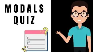 Modals Quiz | English Grammar Quiz Series|
