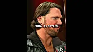 Best WWE Wrestler each year pt.2 #shorts