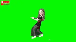 green screen animasi dance || animasi bergerak  || 