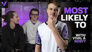 VALORANT PROS PLAY 'WHO'S MOST LIKELY TO' ft. Nosyy | V1VAL