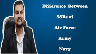Difference Between SSBs of Air Force/Army/Navy #defence #iaf #ssb #nda #afcat #cds #exams #ima #afa